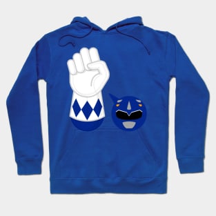 BLUE RANGER hand-power Hoodie